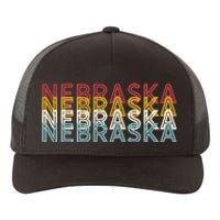 Usa 70s State Retro Vintage Nebraska Yupoong Adult 5-Panel Trucker Hat