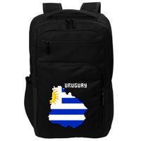 Uruguay 8 Bit Pixelated Impact Tech Backpack