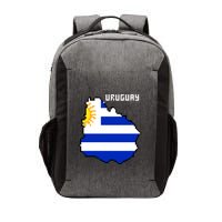 Uruguay 8 Bit Pixelated Vector Backpack