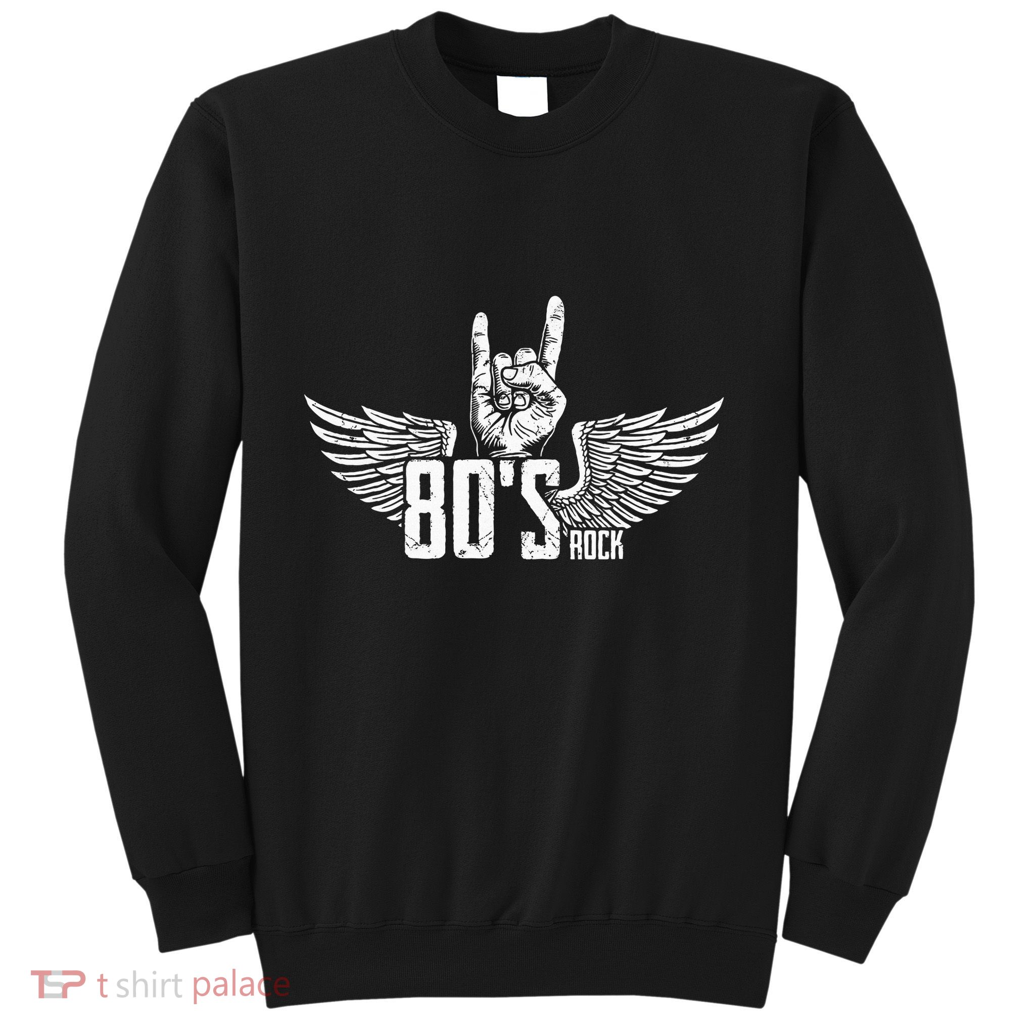 Usa 80 S Style Rock Concert Poster 80s Rock Band Sweatshirt