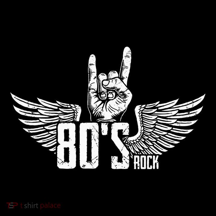 Usa 80 S Style Rock Concert Poster 80s Rock Band Tall T-Shirt