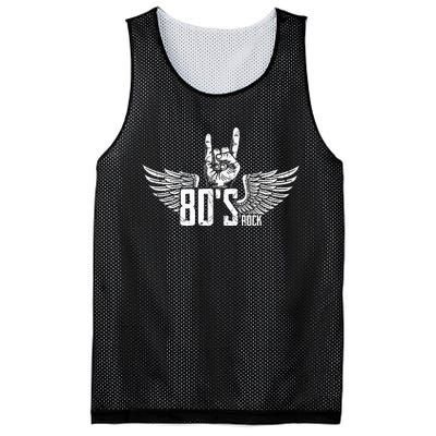 Usa 80 S Style Rock Concert Poster 80s Rock Band Mesh Reversible Basketball Jersey Tank