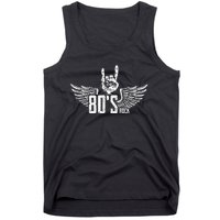 Usa 80 S Style Rock Concert Poster 80s Rock Band Tank Top