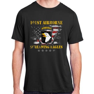 U.S Army 101st Airborne Division Veteran Screaming Eagle Adult ChromaSoft Performance T-Shirt