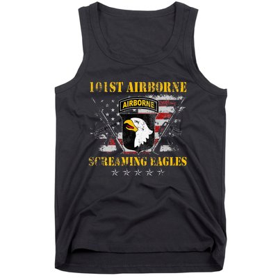 U.S Army 101st Airborne Division Veteran Screaming Eagle Tank Top