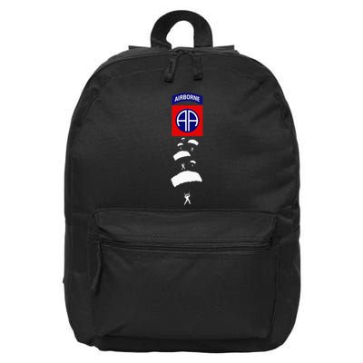 U.S A.R.M.Y 82nd Airborne Veteran Day Gift 16 in Basic Backpack