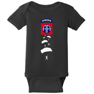 U.S A.R.M.Y 82nd Airborne Veteran Day Gift Baby Bodysuit