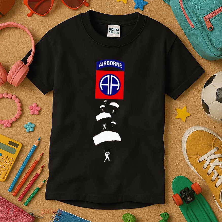 U.S A.R.M.Y 82nd Airborne Veteran Day Gift Kids T-Shirt