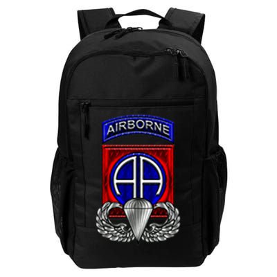 U.S Army 82nd Airborne Division Paratrooper Veteran Vintage Daily Commute Backpack