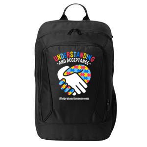 Understanding And Acceptance Autism Awareness Great Gift City Backpack