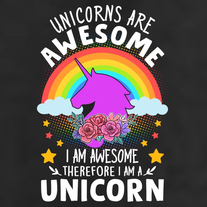 Unicorns Are Awesome I Am Awesome Therefore I Am A Unicorn Cool Comfort Performance Bucket Hat