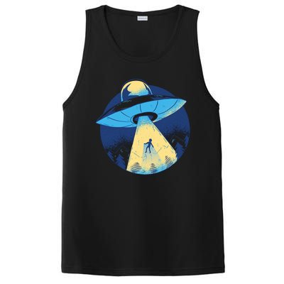 Ufo Alien Abduction Flying Saucer Area 51 Conspiracy PosiCharge Competitor Tank