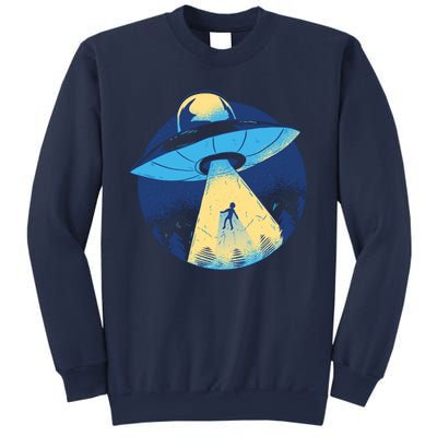 Ufo Alien Abduction Flying Saucer Area 51 Conspiracy Sweatshirt