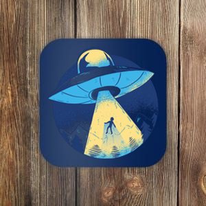 Ufo Alien Abduction Flying Saucer Area 51 Conspiracy Coaster