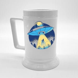 Ufo Alien Abduction Flying Saucer Area 51 Conspiracy Beer Stein