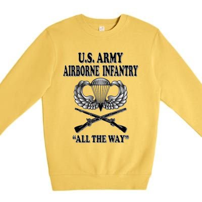 U.S. Army Airborne Infantry Premium Crewneck Sweatshirt