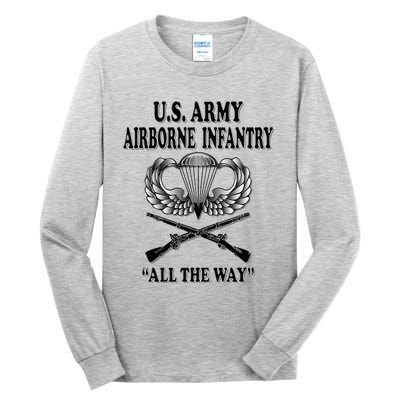 U.S. Army Airborne Infantry Tall Long Sleeve T-Shirt