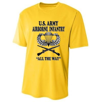 U.S. Army Airborne Infantry Performance Sprint T-Shirt