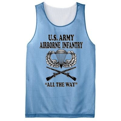 U.S. Army Airborne Infantry Mesh Reversible Basketball Jersey Tank