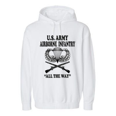 U.S. Army Airborne Infantry Garment-Dyed Fleece Hoodie