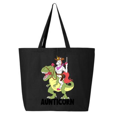 Unicorn Aunt Aunticorn Riding Dinosaur Trex Cow Sheriff Funny Gift 25L Jumbo Tote