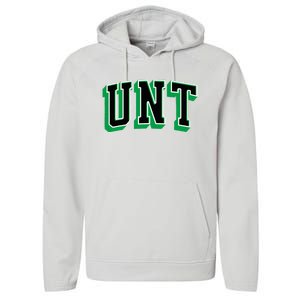 UNT Athletic Arch College University ! Alumni Performance Fleece Hoodie