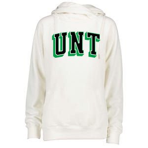 UNT Athletic Arch College University ! Alumni Womens Funnel Neck Pullover Hood