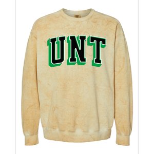 UNT Athletic Arch College University ! Alumni Colorblast Crewneck Sweatshirt