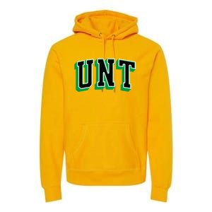 UNT Athletic Arch College University ! Alumni Premium Hoodie