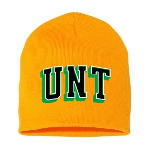 UNT Athletic Arch College University ! Alumni Short Acrylic Beanie