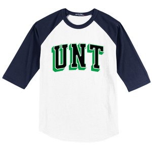 UNT Athletic Arch College University ! Alumni Baseball Sleeve Shirt