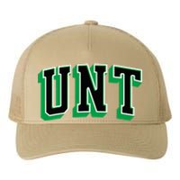 UNT Athletic Arch College University ! Alumni Yupoong Adult 5-Panel Trucker Hat