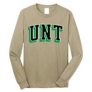 UNT Athletic Arch College University ! Alumni Long Sleeve Shirt