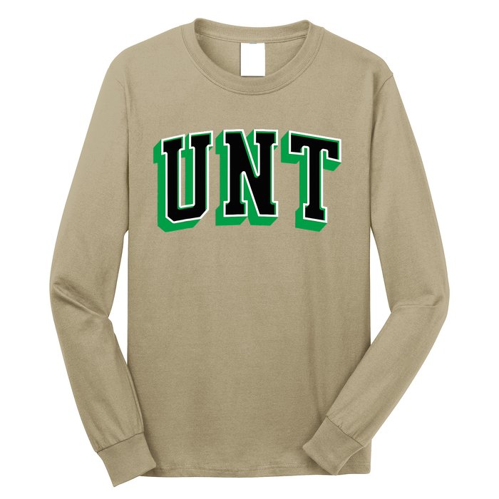 UNT Athletic Arch College University ! Alumni Long Sleeve Shirt