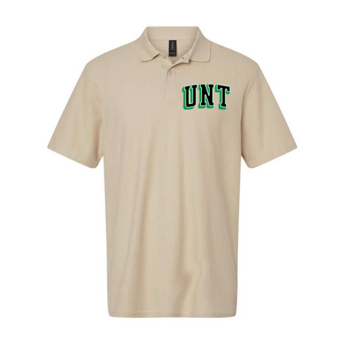 UNT Athletic Arch College University ! Alumni Softstyle Adult Sport Polo