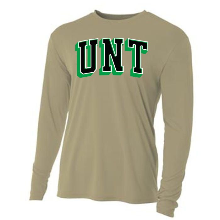 UNT Athletic Arch College University ! Alumni Cooling Performance Long Sleeve Crew