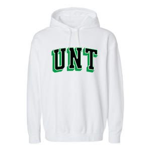 UNT Athletic Arch College University ! Alumni Garment-Dyed Fleece Hoodie