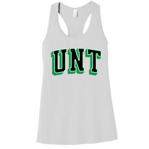 UNT Athletic Arch College University ! Alumni Women's Racerback Tank