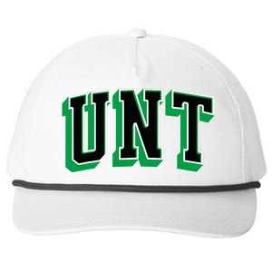 UNT Athletic Arch College University ! Alumni Snapback Five-Panel Rope Hat