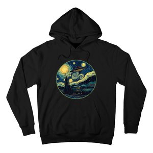 Ufo Aliens And Bigfoot Impressionist Style Novelty Uap Hoodie