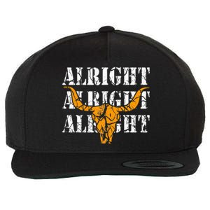 USA Alright Alright Alright Texas Pride Wool Snapback Cap