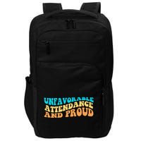 Unfavorable Attendance And Proud Impact Tech Backpack