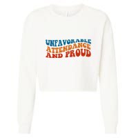 Unfavorable Attendance And Proud Cropped Pullover Crew