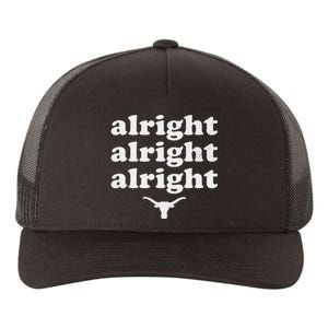 USA Alright Alright Alright Texas Pride Yupoong Adult 5-Panel Trucker Hat