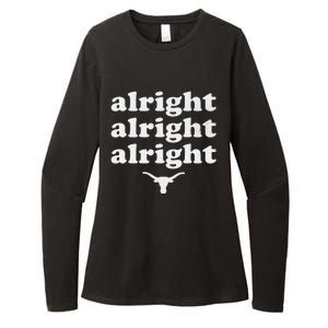 USA Alright Alright Alright Texas Pride Womens CVC Long Sleeve Shirt