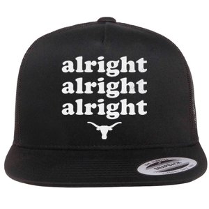 USA Alright Alright Alright Texas Pride Flat Bill Trucker Hat