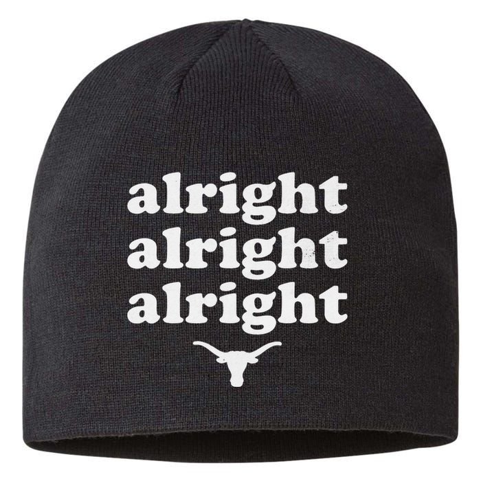 USA Alright Alright Alright Texas Pride Sustainable Beanie