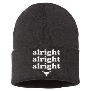 USA Alright Alright Alright Texas Pride Sustainable Knit Beanie