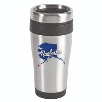 Unalaska Alaska Ak Map 16oz Travel Tumbler