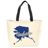 Unalaska Alaska Ak Map Zip Tote Bag